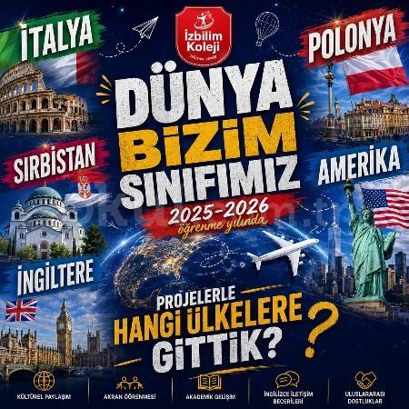 🌍 Dünya Bizim Sınıfımız: Uluslararası Projelerle Sınırları Aşıyoruz!