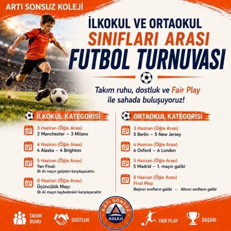 ⚽🏆 Sınıflar Arası Futbol Turnuvası Başlıyor!