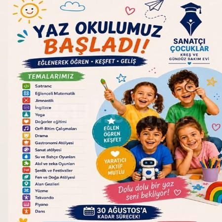 🌞🎨 YAZ OKULUMUZ BAŞLADI! 🎉