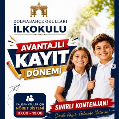 📚 Dolmabahçe Okulları İlkokulunda Avantajlı Kayıt Dönemi Başladı! ✨