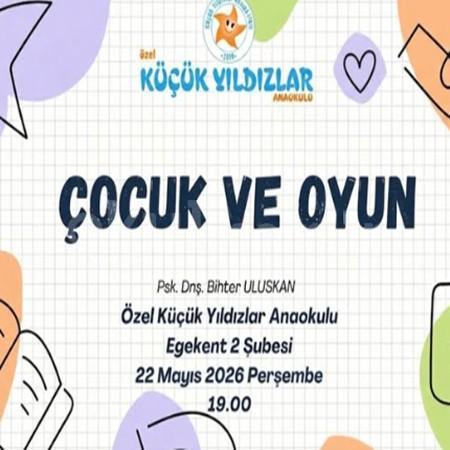 Çocuk ve Oyun Söyleşimize Davetlisiniz! 🎈👨‍👩‍👧‍👦