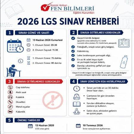 2026 LGS SINAV REHBERİ