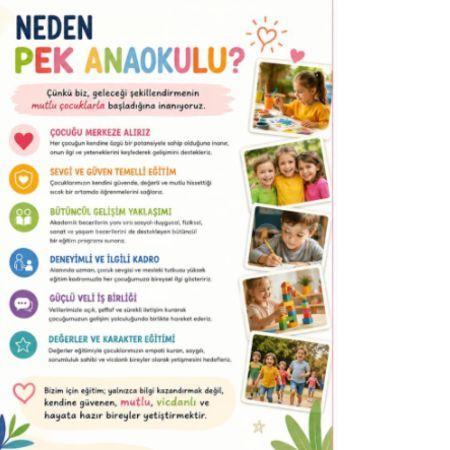Neden PEK Anaokulu?