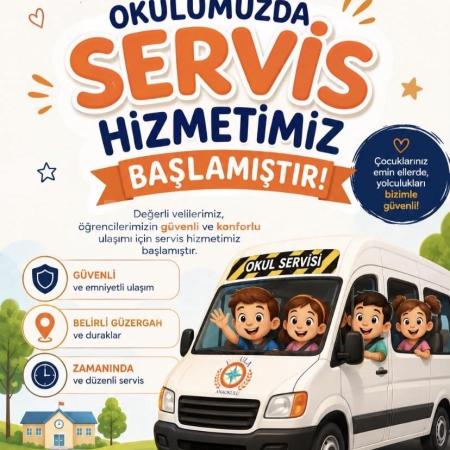 Servis Hizmetimiz Başlamıştır 🚐🚌