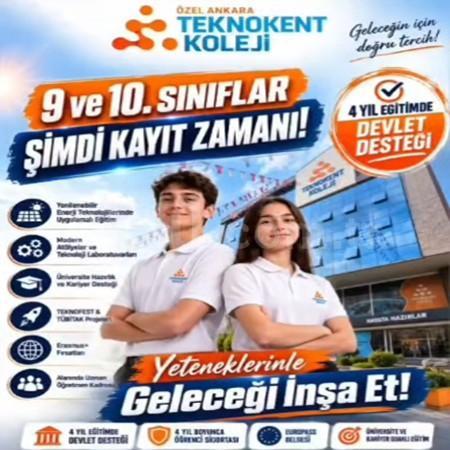 9 ve 10. Sınıflar İçin Kayıtlar Başladı! 🎓✨