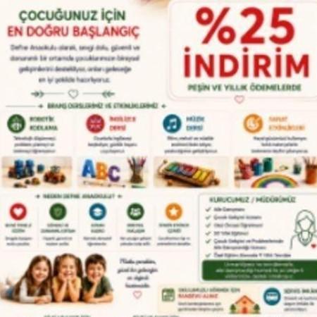 PEŞİN VE YILLIK ÖDEMELERDE %25 İNDİRİM