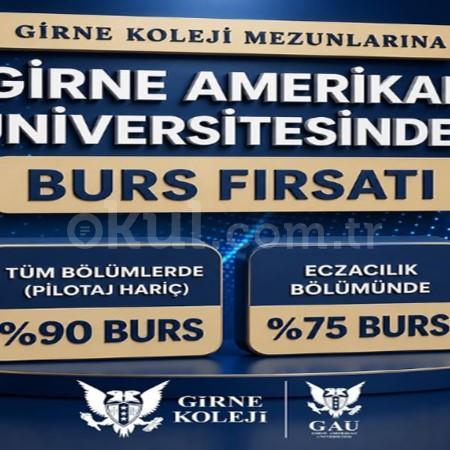 Girne Koleji mezunlarına Girne Amerikan Üniversitesinden burs fırsatı!
