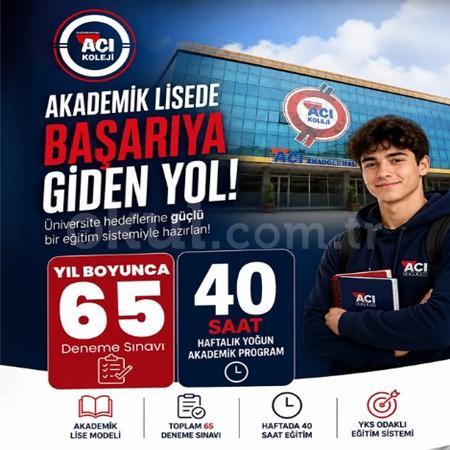 🎓🚀 Akademik Lisede Başarıya Giden Yol Açı Koleji'nden Geçiyor!