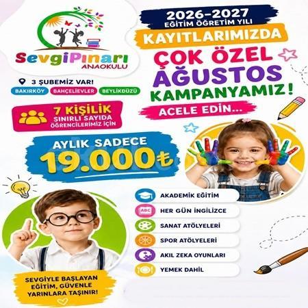 Ağustos Ayına Özel Kayıt Fırsatı! 🌈✨
