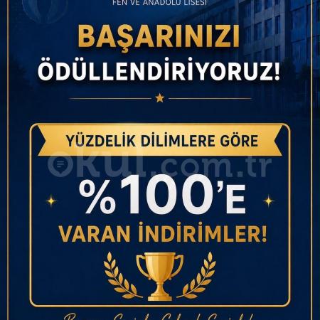 Lgs yüzdelik dilimlere göre 100% e kadar başarı bursu