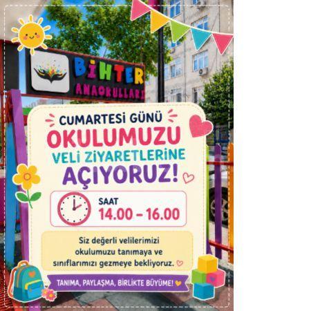 OKULUMUZ 15.08.2026 CUMARTESİ GÜNÜ VELİ ZİYARETİNE AÇILIYOR