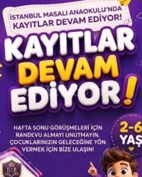 2 - 6 YAŞ KAYITLAR DEVAM EDİYOR!