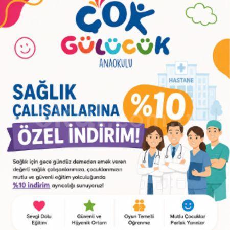 SAĞLIK ÇALIŞANLARINA ÖZEL %10 ÖZEL İNDİRİM!