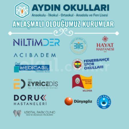 AYDIN OKULLARI ANLAŞMALI OLDUĞUMUZ KURUMLAR