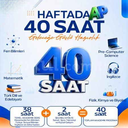 Geleceğe güçlü bir hazırlık, haftada 40 saatlik kapsamlı eğitim programıyla başlar! 📚✨