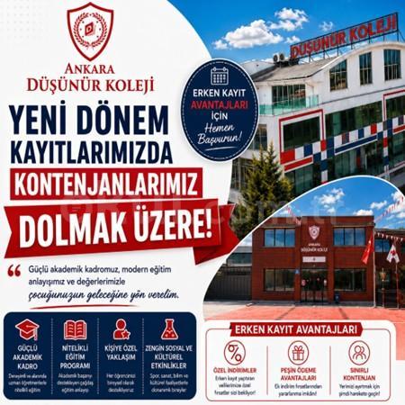 Yeni Dönem Kayıtlarımızda Kontenjanlar Dolmak Üzere! 🎓✨