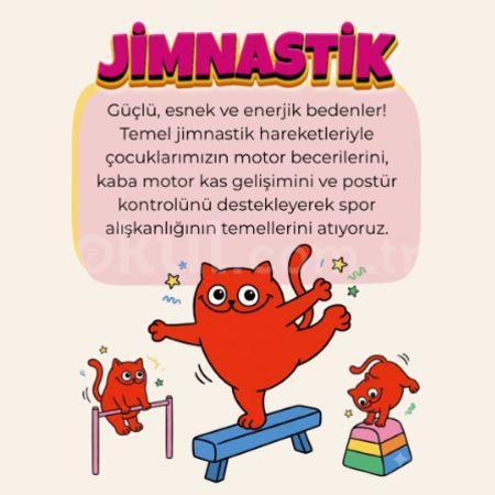 Güçlü, Esnek ve Enerjik Bedenler İçin Jimnastik Branş Dersi!