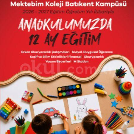Anaokulumuzda 12 Ay Eğitim