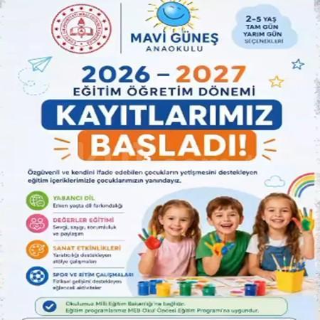 2026–2027 EĞİTİM ÖĞRETİM DÖNEMİ KAYITLARIMIZ BAŞLADI 🌞💙
