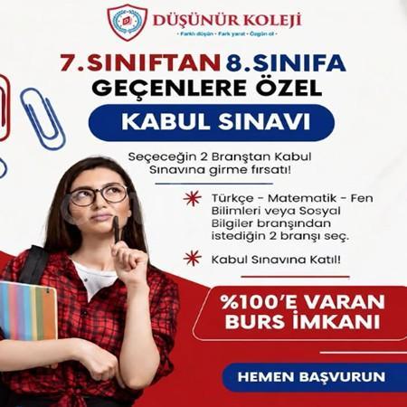 🎓 Başarını göster, %100’e varan burs fırsatını yakala!