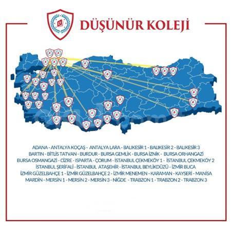 Türkiye’nin 7 Bölgesinde, 100’den Fazla Okulla Düşünür Kolejleri! 🎓✨