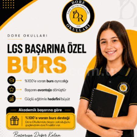 LGS BAŞARINIZA GÖRE BURS İMKANI!