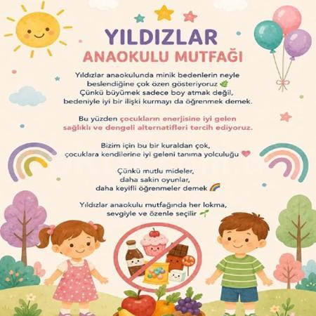 Yıldızlar Anaokulu Mutfağında Sağlıklı Beslenme! 🍎🥦✨