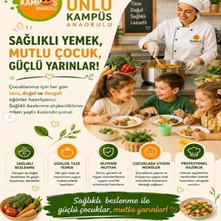Sağlıklı Yemek, Mutlu Çocuk, Güçlü Yarınlar! 🥦🍎✨