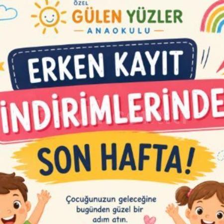 Erken Kayıtta Son Hafta