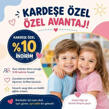 Kardeşlere Özel %10 İndirim Fırsatı!