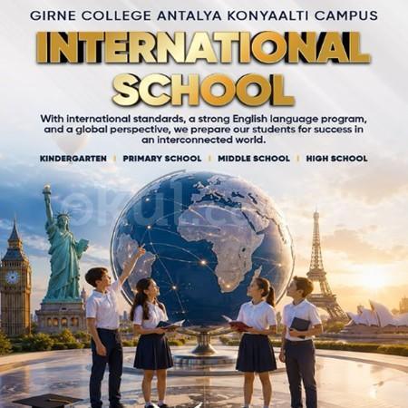 🌍✨ Dünyaya Açılan Eğitimin Adresi: Girne Koleji Konyaaltı International School ✨🌍