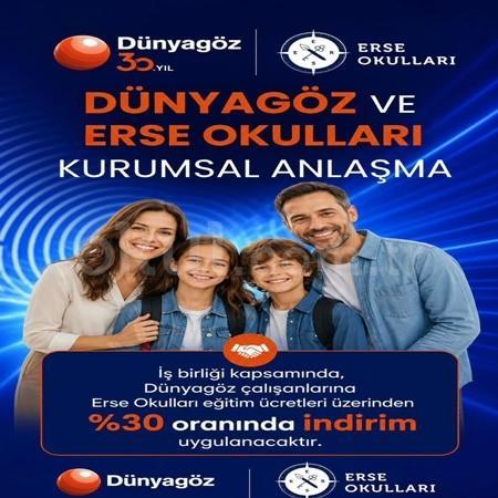Dünyagöz Çalışanlarına Özel %30 İndirim!