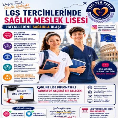 🏥 ÖZEL SEM SAĞLIK LİSESİ 🏥 KAYITLARIMIZ DEVAM EDİYOR!