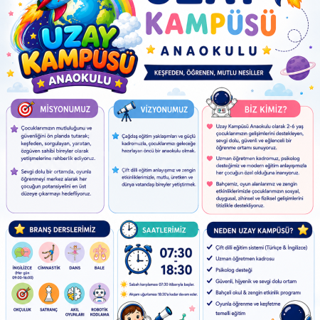 Uzay Kampüsü Anaokulu 🚀