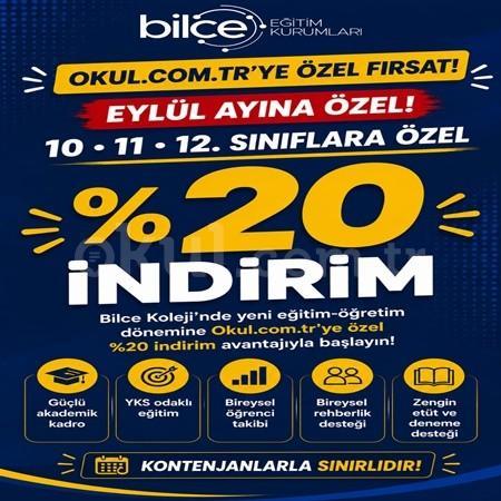 Okul.com.tr’ye Özel Eylül Ayında %20 İndirim!