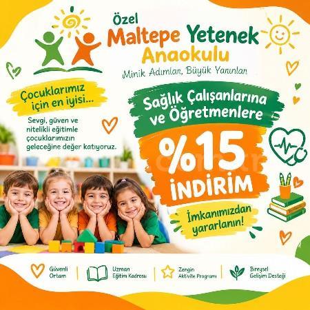 Sağlık Çalışanları ve Öğretmenlere Özel %15 İndirim! 💚