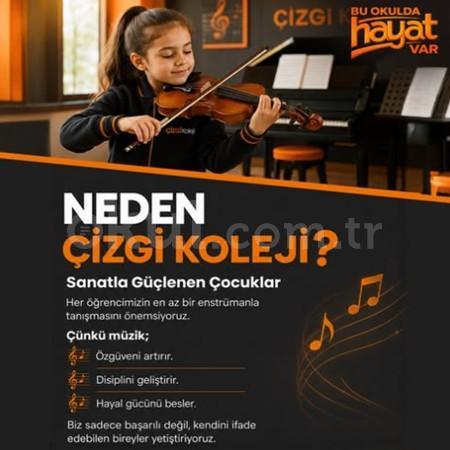 🎻 Sanatla büyüyen çocuklar, kendilerini özgürce ifade eder!