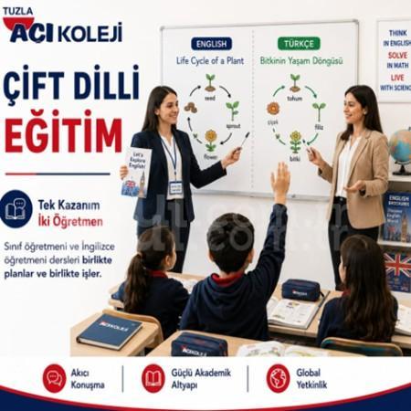 🌍 Çift Dilli Eğitimle Güçlü Akademik Altyapı! 🇬🇧📚