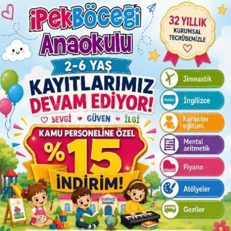 Kamu personeline özel %15 indirim kampanyamızı kaçırmayın!