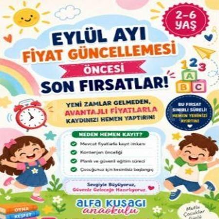 EYLÜL AYI FİYAT GÜNCELLEMESİ ÖNCESİ SON FIRSATLAR!