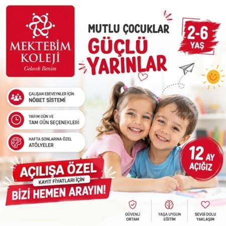 🌟 Geleceğe Güvenle İlk Adım Mektebim Anaokulu'nda ❤️