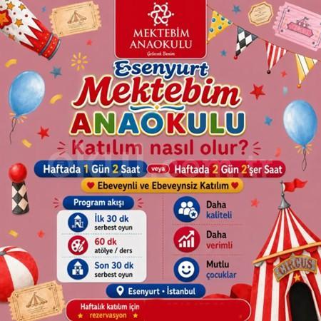 🎈 Mektebim Anaokulu'nda Haftalık Katılım Programı! ✨