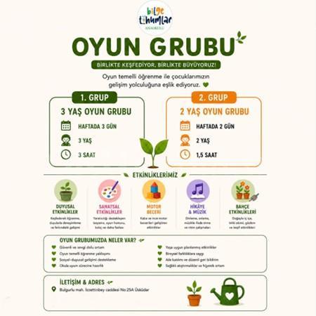 🐥 Eylülde Oyun Gruplarımız Başlıyor! 🥳✨