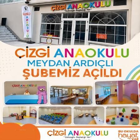 🎉 Çizgi Anaokulu Meydan Ardıçlı Şubemiz Açıldı!