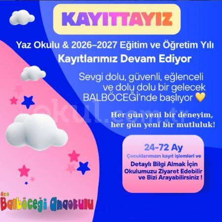 🌈 Balböceği Anaokulu’nda Kayıtlarımız Devam Ediyor! 🐝💛