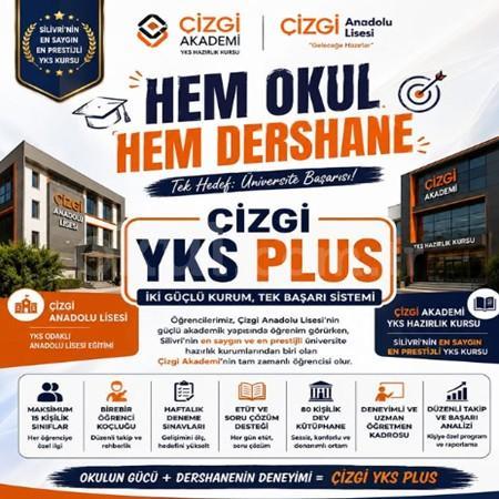 🎯 Üniversite başarısı tesadüf değildir. Çizgi YKS Plus, Silivri’nin eğitim alanında başarılarıyla öne çıkan iki güçlü kurumunu tek programda buluşturuyor.