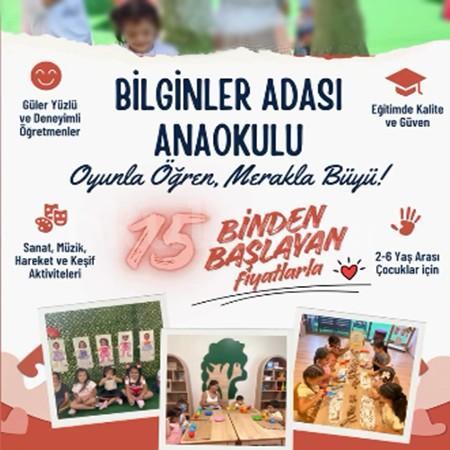 🎓 Bilginler Adası Anaokulu’nda Eğlenceli ve Kaliteli Eğitim! 🌈