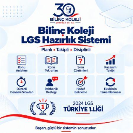 Bilinç Koleji’nde Planlı ve Takipli LGS Hazırlık Sistemi