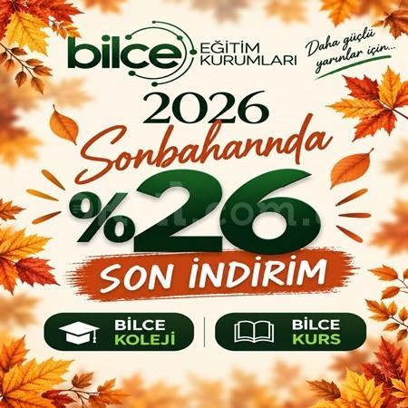 2026 Sonbaharında %26 Son İndirim Fırsatı