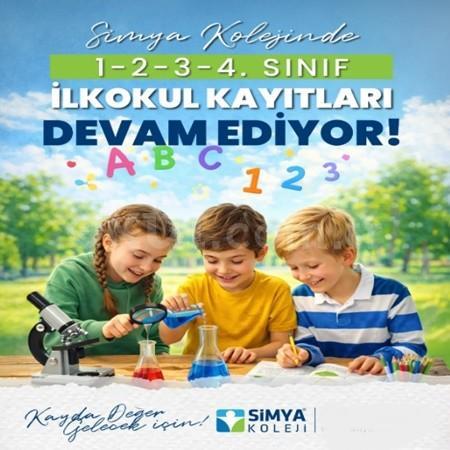 Simya Koleji’nde 1, 2, 3 ve 4. sınıf ilkokul kayıtları devam ediyor! 📚✨